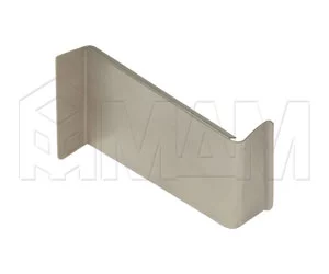 806 Заглушка для мебельного навеса, металл, никель, левая: K015.C02L.120 806 Заглушка для мебельного навеса, металл, никель, левая: K015.C02L.120