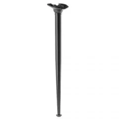 GTV: Опора 40х820 складная с верхним креплением с регулировкой наклона и высоты, черный: NM-X-LINE40820-20