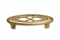 Ручка-скоба 64мм, отделка бронза античная французская