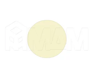 Заглушка самоклеящаяся белая, D35 мм (15 шт.): 35.020-HD