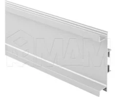 GOLIGHT Универсальная профиль-ручка для среднего ящика, под светодиодную ленту, алюминий матовый, L-4100мм: GL3.3565.4100.7F PR