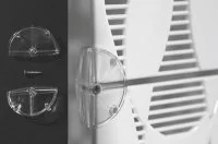 Комплект креплений для навески декоративных панелей, отделка транспарент, 20 шт.