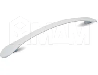 Ручка-скоба 160мм белый матовый: 383.160.71