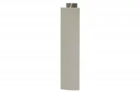 Стык H.150 для цоколя алюминиевого, сталь нержавеющая полированная