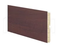 Цоколь пластиковый (высота 120, длина 4000 мм), орех темный: 12.1565 4M