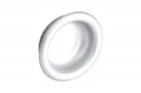 Ручка врезная, отделка серая