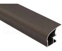 INTEGRO Широкая профиль-ручка асим. бронза, L-5400: IN04240A