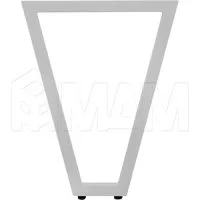 Опора для стола Образная, 40х40, H720+5мм, хром матовый, 1шт.: V40X40/720 AL