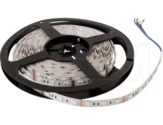 Лента светодиодная 5050/60, 12V, 5 м, RGB, IP20, 14.4W/1м: LS-5050RGB-IP33-14.4