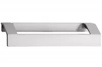 Ручка-скоба 160мм, отделка никель матовый