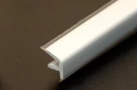 Профиль лицевой, L=2500, отделка белый UN0610