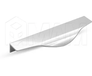 Профиль-ручка 150мм крепление саморезами алюминий полированный: 26.150.AS