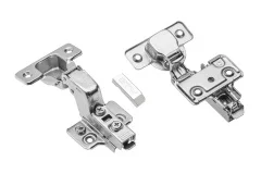 GTV: ПЕТЛЯ САМОЗАКРЫВАЮЩАЯСЯ SOLID С ЕВРОШУРУПОМ, РЕГУЛИРОВКА В 3 ПЛОСКОСТЯХ накладная: ZM-DCHC07-3DZEO