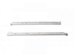 Направляющие роликовые Firmax длина 450 мм, белые, RAL9003, (4 части)