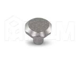 Ручка-кнопка железо белое: WPO.761.000.00C8