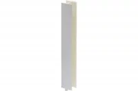 08 Стык для цоколя Н-150, гладкий алюминий