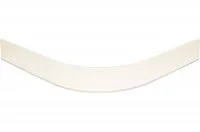 10 Закругление универсальное для цоколя ПВХ Н.100, ваниль