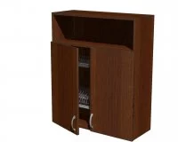 Корпус шкафа для сушки посуды (с нишей) 900*305*920