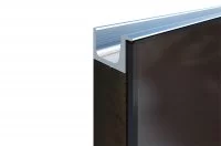 Профиль-ручка под пропил, L=5000мм, отделка сталь нержавеющая