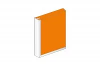 Профиль кромочный для 16мм ДСП, L=4000мм, отделка алюминий анодированный