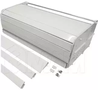 А357 Комплект для короба 1300х600 мм, белый глянец: B325_7023