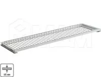 Посудосушитель для чашек с гладкой рамкой, 800 мм, хром: SV80P16CP