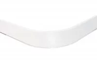 0419 Закругление для цоколя ПВХ Н.100, белый (под покраску)