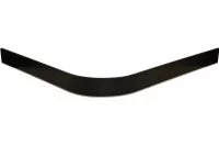 0421 Закругление для цоколя ПВХ Н.100, чёрный NEW