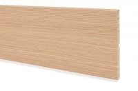 1713 Цоколь ПВХ H.150, L=4000, белёный дуб Кортина NEW