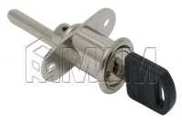 Замок для 3-х и более ящиков, поворотный, хром матовый: 666/S 600 MCR