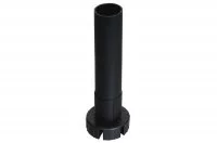 Ножка под цоколь H.150 (145-175) разборная, черная