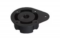 База под шуруп и под винт, для ножки разборной РНЦ, черная