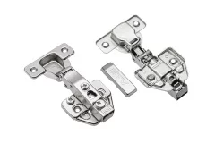 GTV: ПЕТЛЯ САМОЗАКРЫВАЮЩАЯСЯ SOLID С ЕВРОШУРУПОМ, РЕГУЛИРОВКА В 3 ПЛОСКОСТЯХ вкладная: ZM-DCHC09-3DZEO