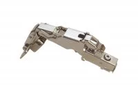 Петля 165 вкладная с доводчиком, 52мм, Clip-on (cam), отделка никель