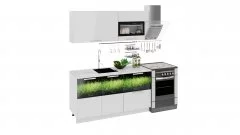 Кухонный гарнитур длиной - 210 см