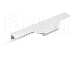 Профиль-ручка 150мм крепление саморезами алюминий полированный: 25.150.AS