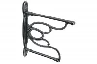 Менсолодержатель "Campanello", отделка железо античное черное