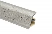 128.Бортик овальный L=4000, искра стоун серая