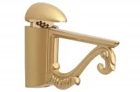 Менсолодержатель пеликан классический, отделка золото матовое, комплект 2 штуки