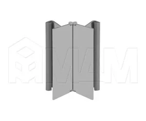 Мультиуголок (высота 150), алюминий матовый: 19.0400.55