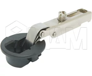 Петля Mini 12 для стекла стандартная (90/95) накладная: C123150