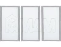 TITANx3 Комплект светильников с блоком питания, нерж.сталь, 12V, 201мм, нейтральный белый 4000К, 6W: TI12-S3-201NO-NW6