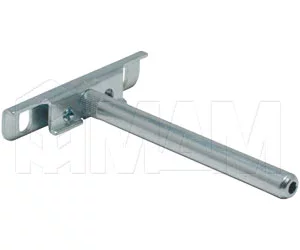 Скрытый менсолодержатель для деревянных полок толщиной от 25 мм: 1 62060 30 ZN