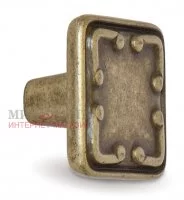 Ручка-кнопка бронза состаренная: WPO.669.000.00D1