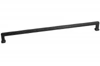 Ручка-скоба 320мм, отделка черный матовый лакированный