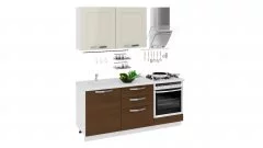 Кухонный гарнитур длиной - 180 см (со шкафом НБ)