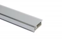 Бортик прямоугольный H.12, L=4200, алюминий полированный
