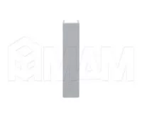 Конечный элемент (длина 4000 мм), алюминий матовый: 40.0400 4M