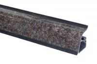 133.Бортик овальный L=4000, искра оро графит