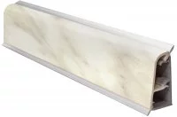 002.Бортик овальный L=4000, мрамор жёлтый